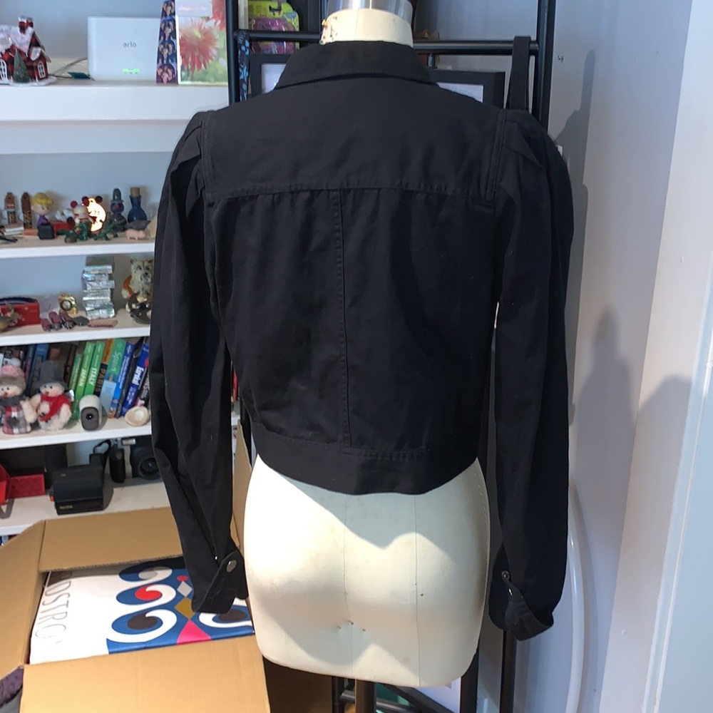 Danielle Bernstein Puff Sleeve Jacket - image 2